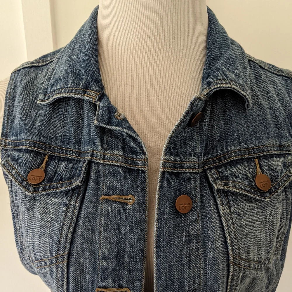 Loft denim vest - Picture 5 of 10